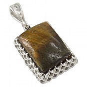 گردنبند نقره چشم ببر ارزشمند