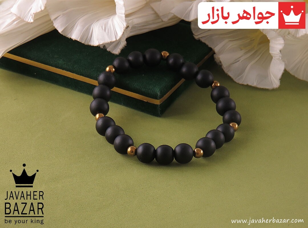 تصویر عکس خرید ، قیمت و خواص دستبند سیاه اصل