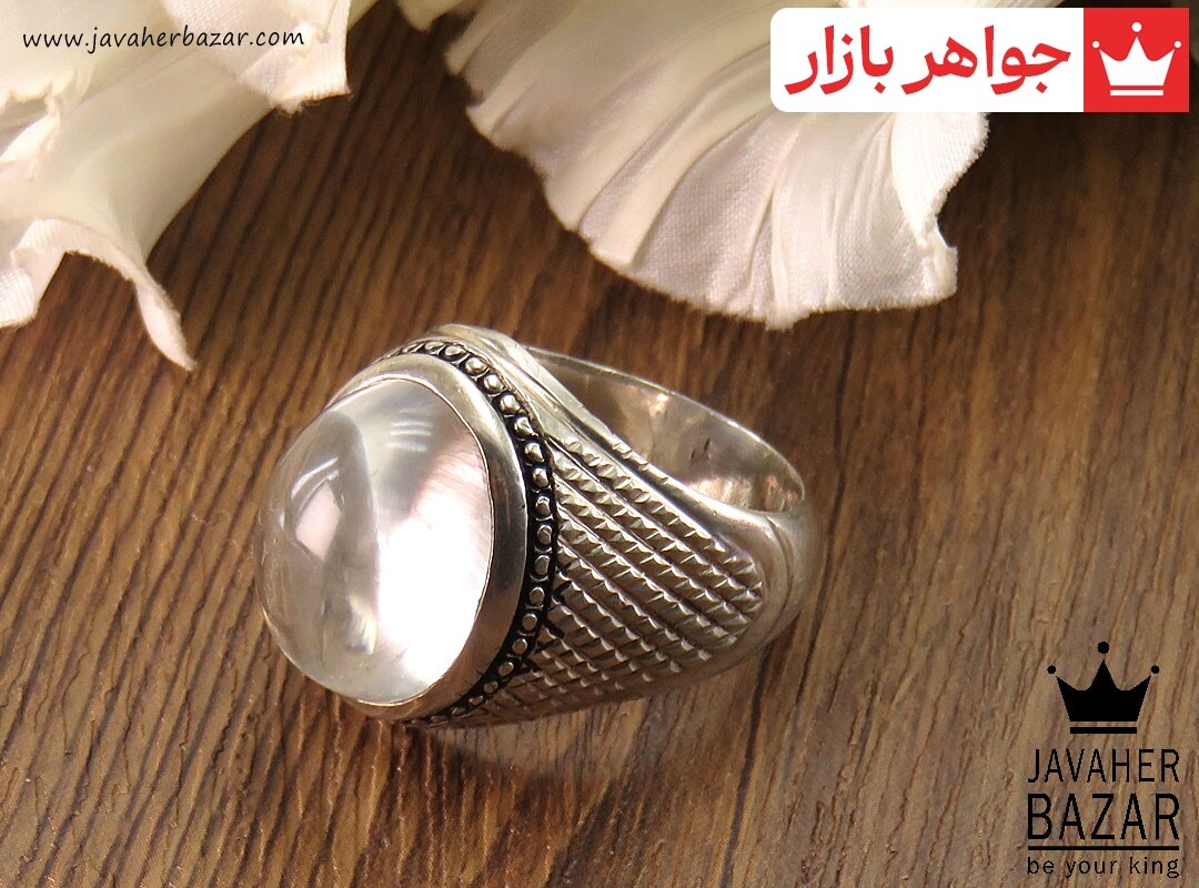 انگشتر نقره در نجف طرح اشرافی مردانه دست ساز