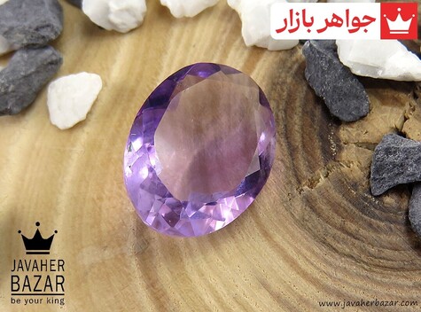 نگین آمتیست خوش رنگ - 40861