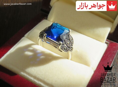 انگشتر نقره سنتاتیک زنانه - 42161