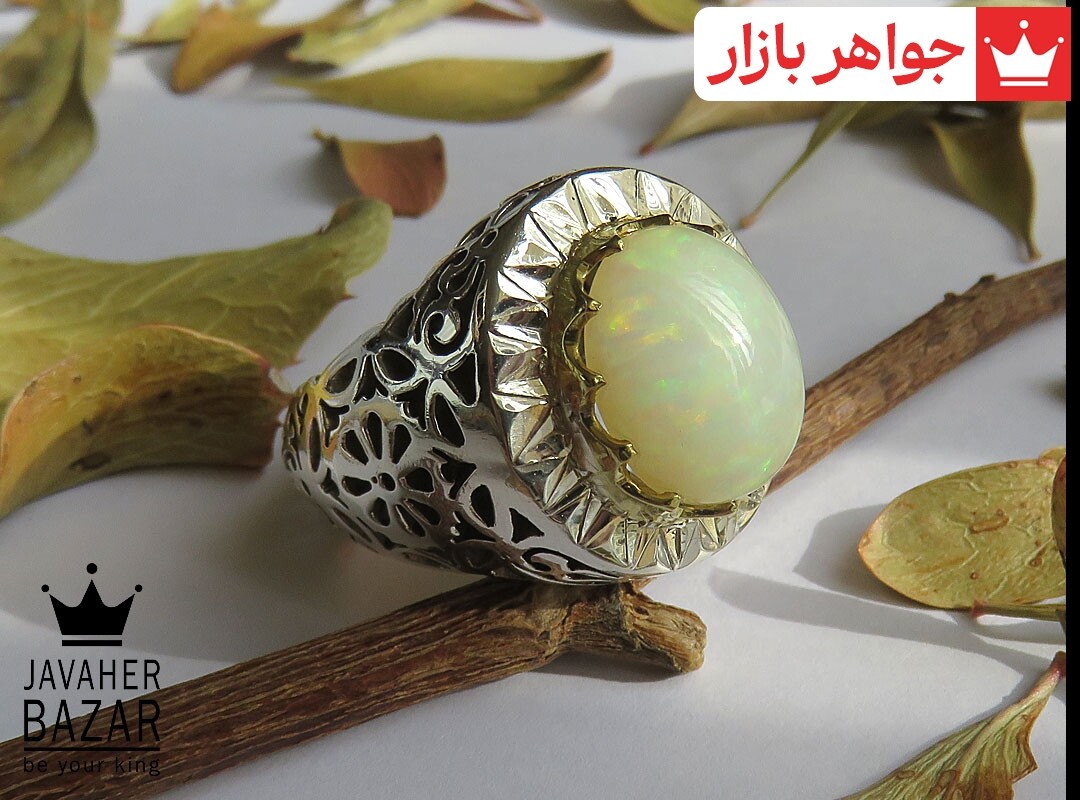 تصویر عکس خرید ، قیمت و خواص انگشتر اپال اصل