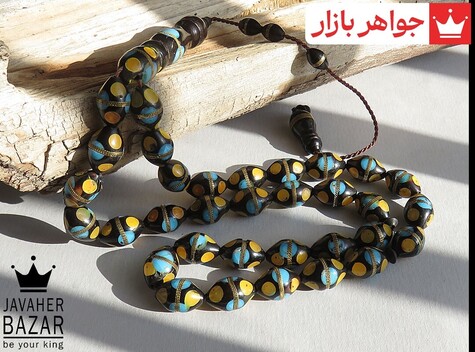 تسبیح کوک کشکول 33 دانه خوش نقش - 44328