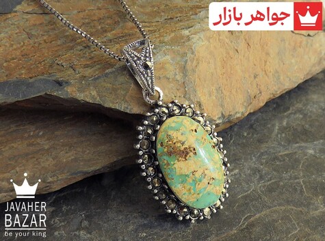 مدال نقره فیروزه نیشابوری طرح خرم - 46607