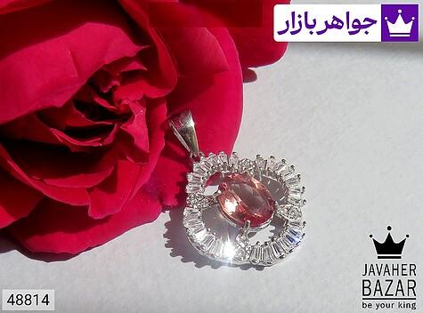 مدال نقره الکساندریت زولتانایت طرح غزل زنانه - 48814