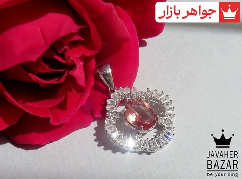 مدال نقره الکساندریت زولتنایت طرح غزل - 48814