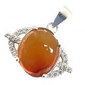 مدال نقره عقیق یمن طرح روشا