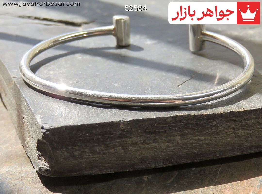 دستبند فری سایز نقره خلخال برند سامر ایتالیایی زنانه