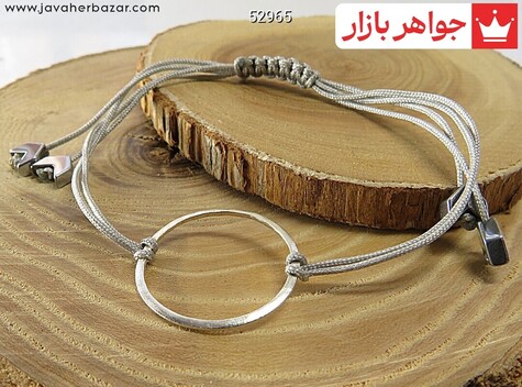 دستبند نقره حدید زنانه دست ساز - 52965