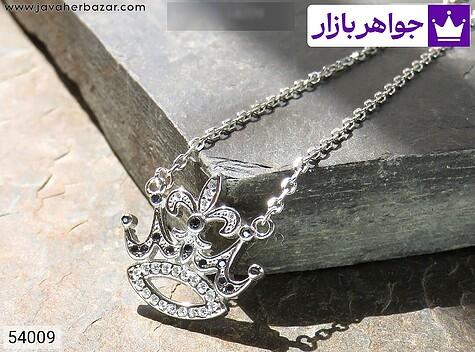 سینه ریز نقره زنانه سینه ریز نقره طرح افروز زنانه - 54009