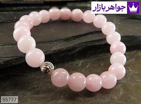 دستبند نقره کوارتز خوش رنگ زنانه - 55777