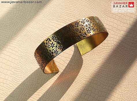 دستبند مس طرح سنتی زنانه - 57870