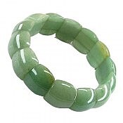 دستبند آونتورین سبز خوش رنگ