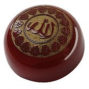 نگین تک عقیق خراسان خطی چهارده معصوم