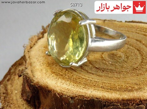 انگشتر نقره کوارتز جذاب زنانه - 58713