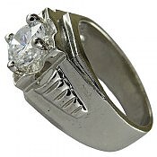 انگشتر تیتانیوم جواهری سایز 53 و 54 و 55 و 57 زنانه