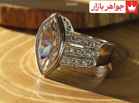 انگشتر تیتانیوم جذاب سایز 53 و 55 - 59089