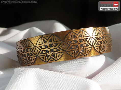 دستبند مس طرح مصری - 60071