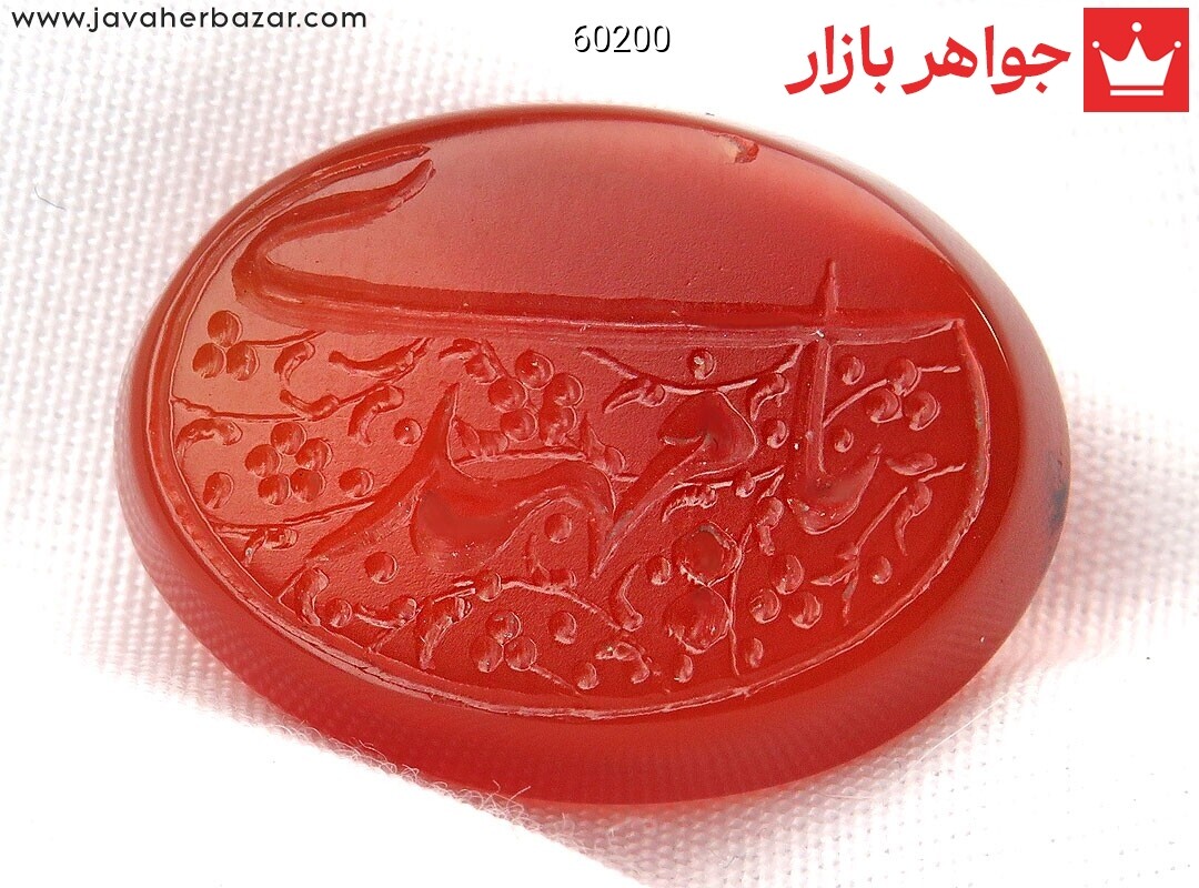 تصویر عکس خرید ، قیمت و خواص نگین تک قهوه‌ای اصل