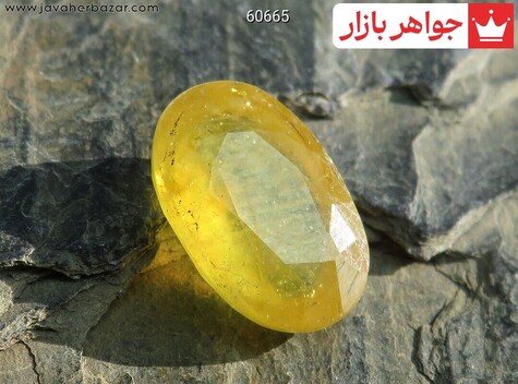 نگین تک یاقوت آفریقایی خوش تراش - 60665