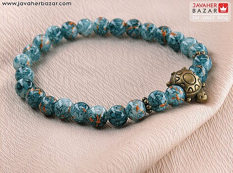 دستبند آبی طرح های متنوع زنانه - 60680