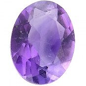 نگین تک آمتیست خوش رنگ