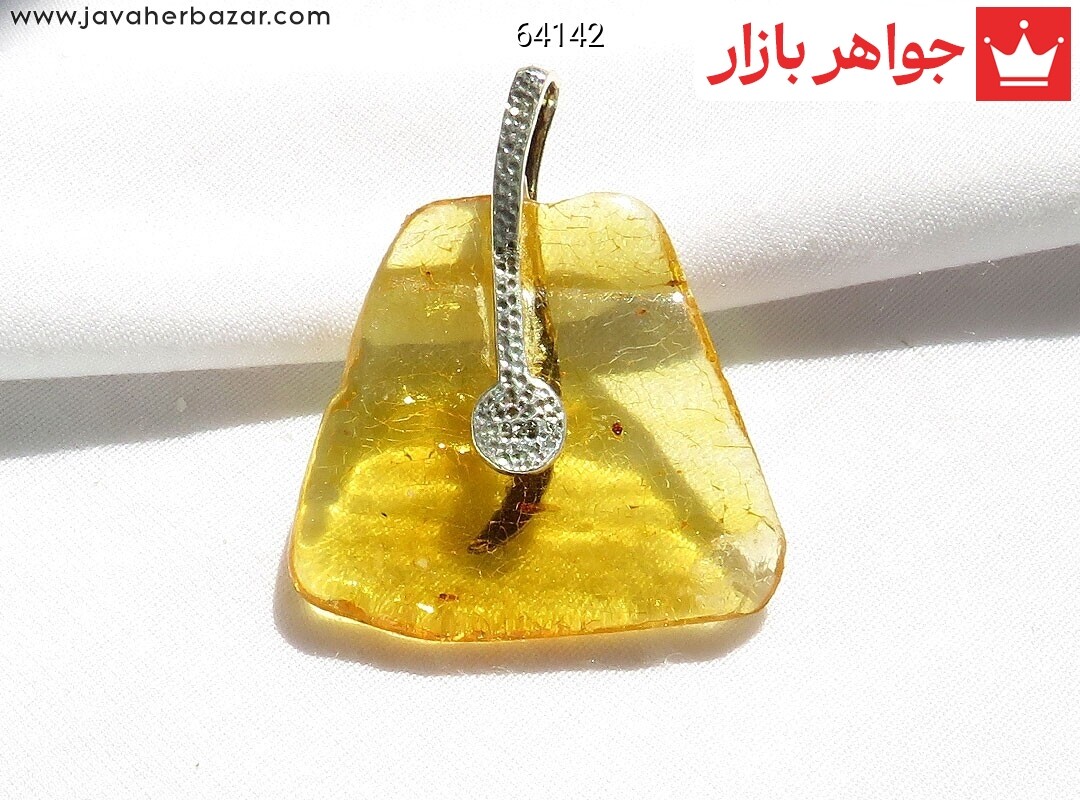 تصویر عکس خرید ، قیمت و خواص گردنبند کهربا بولونی لهستان مردانه اصل