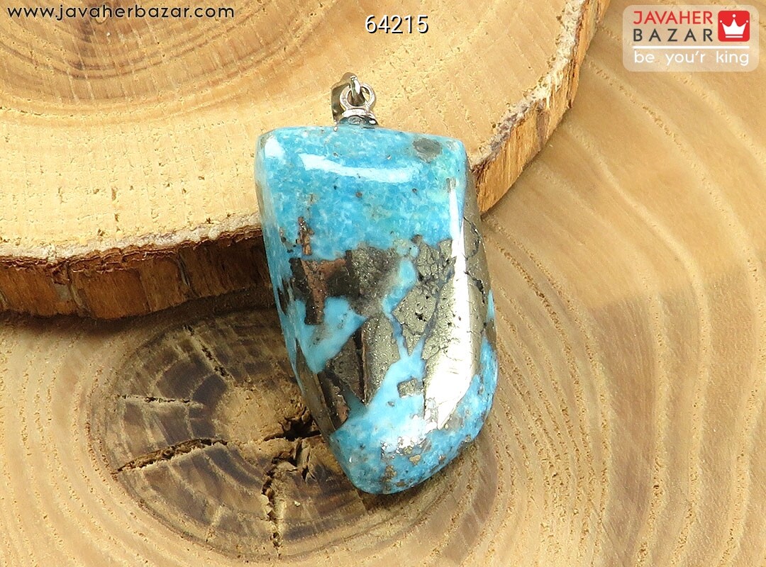گردنبند فیروزه کرمانی مرغوب