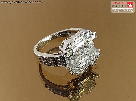 انگشتر نقره زیبا خاص زنانه - 65116