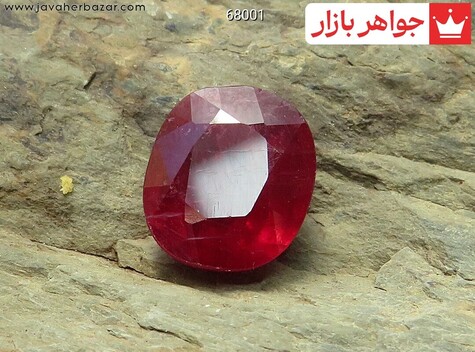 نگین تک یاقوت آفریقایی - 68001
