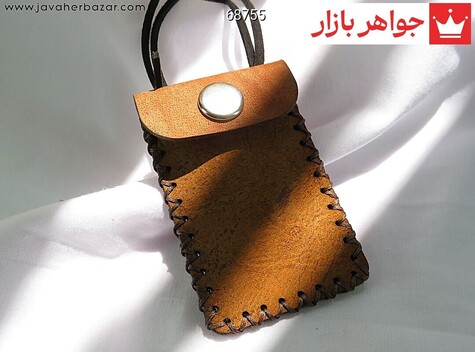 جادعایی چرم طبیعی به همراه حرز امام جواد - 68755