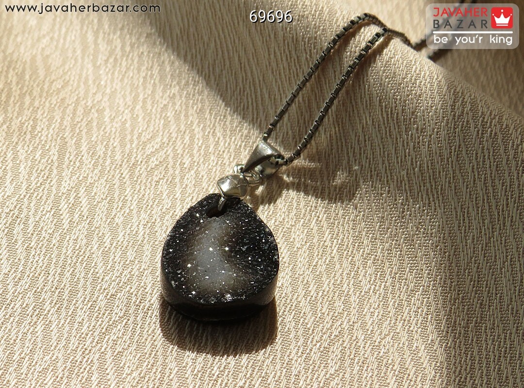 گردنبند عقیق ژئود