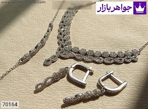 سرویس نقره زنانه سرویس نقره جواهری زنانه - 70164