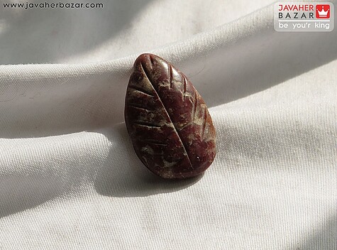 نگین تک جاسپر طرح برگ - 76405