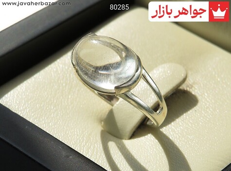 انگشتر نقره در نجف طرح سحر زنانه - 80285