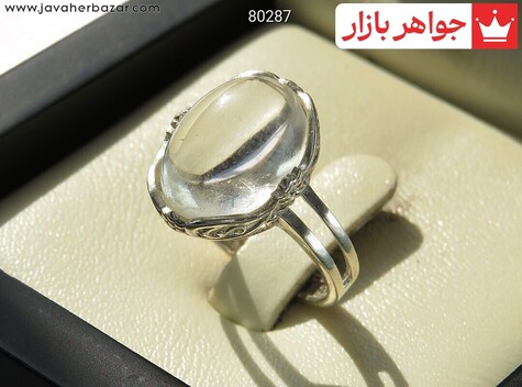 انگشتر نقره در نجف طرح زهره زنانه - 80287