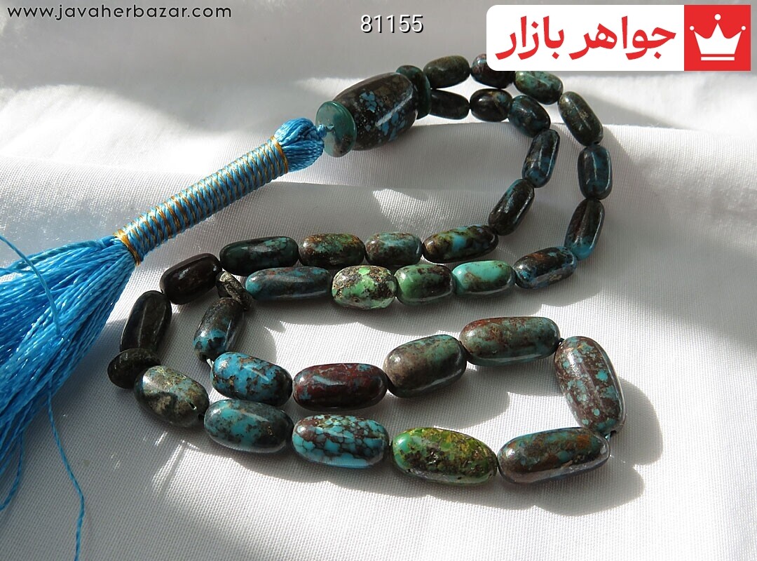 تسبیح فیروزه نیشابوری 33 دانه احیاشده