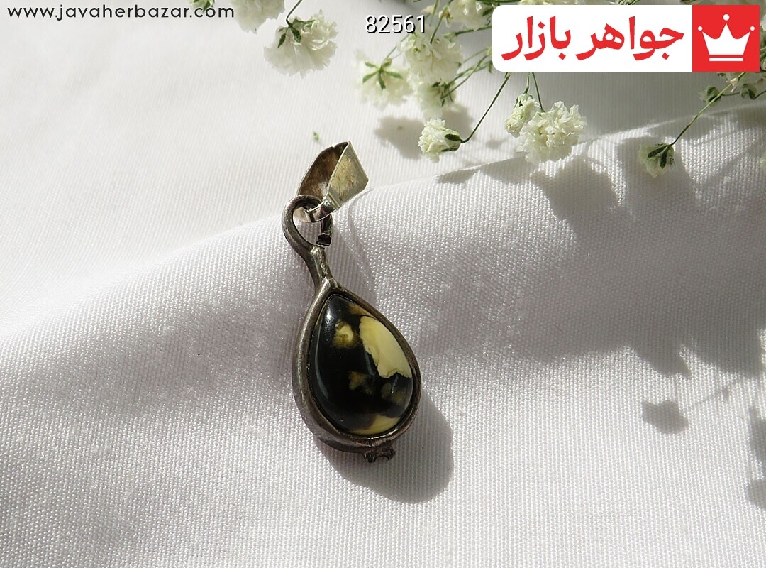 تصویر عکس خرید ، قیمت و خواص آویز کهربا مردانه اصل