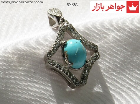 مدال نقره فیروزه نیشابوری خاص - 82869