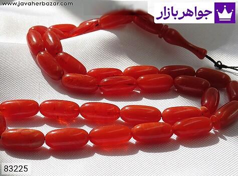 تسبیح سندلوس نارنجی 33 دانه خوشرنگ - 83225