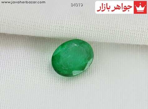 نگین تک زمرد کلمبیا شیک - 84019
