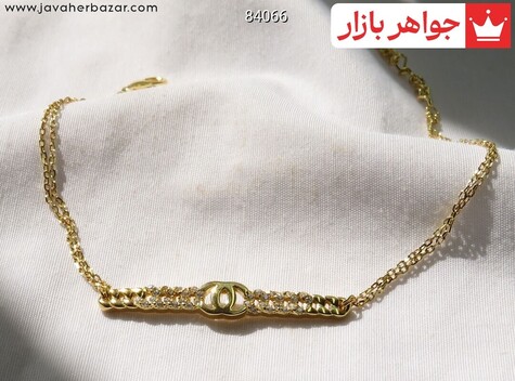 دستبند نقره جذاب زنانه ظریف - 84066