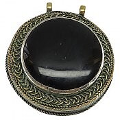 گردنبند عقیق سیاه ورشو