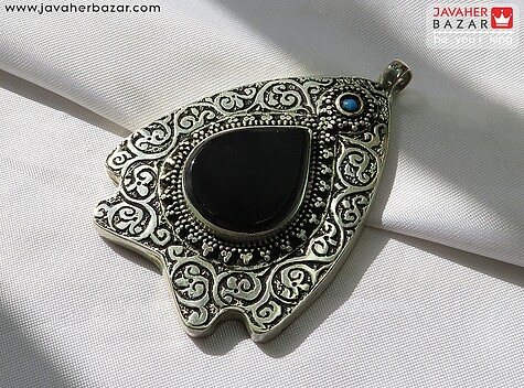 مدال عقیق ورشو طرح ماهی