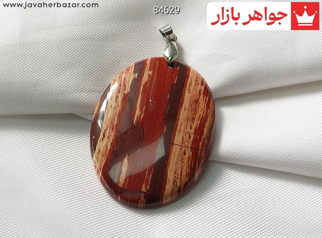 آویز جاسپر درشت خوش نقش