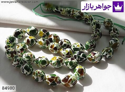 تسبیح کهربا پودری 33 دانه تسبیح کهربا پودری 33 دانه - 84980