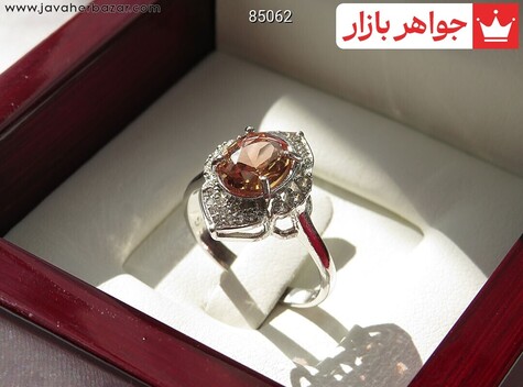 انگشتر نقره الکساندریت زولتنایت طرح نجمه زنانه - 85062