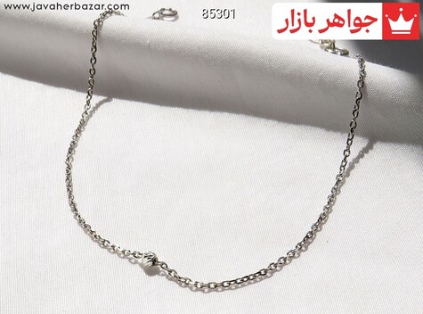 پابند نقره دست ساز ظریف - 85301
