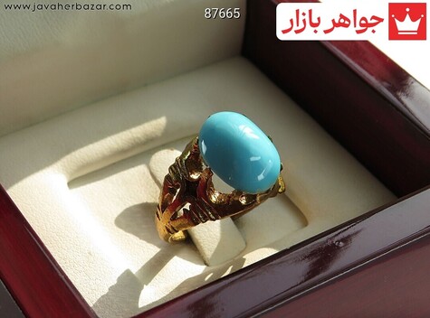 نگین فیروزه نیشابوری اعلا - 87665