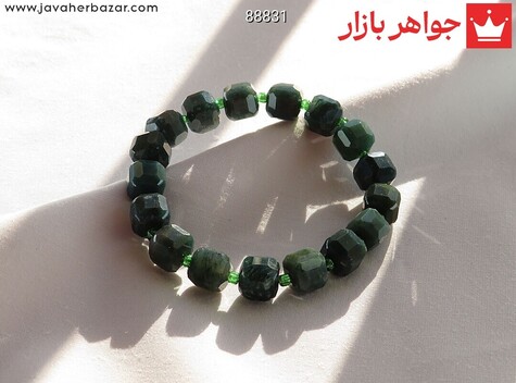 دستبند سنگی عقیق خاص زیبا زنانه - 88831
